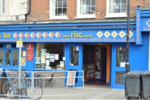 outside view of risc shop in Reading